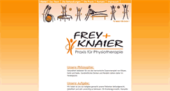 Desktop Screenshot of frey-knaier.de